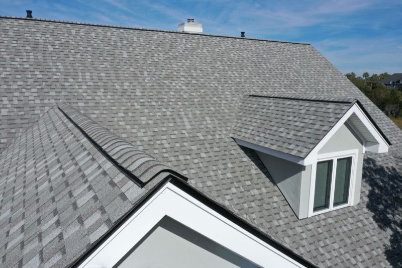 Roof replacement crew on an Iowa home